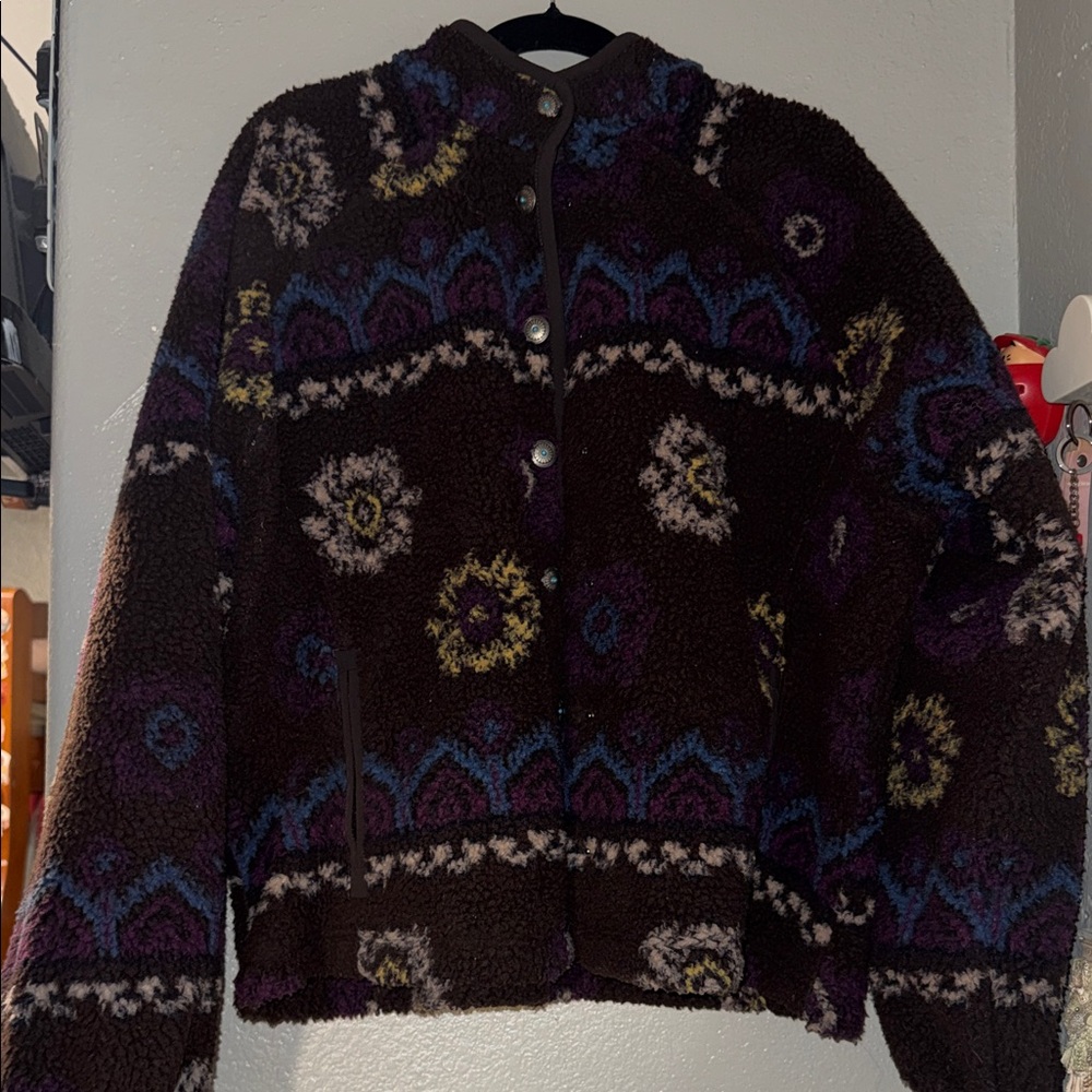 Shyanne Multicolor Teddy Jacket